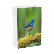yanfind Cigarette Case Robin Himalayas Outdoors Wildlife Chiang Resting Perching Province Watching Freshness Tropical Hard Plastic Crushproof Cigarette Case
