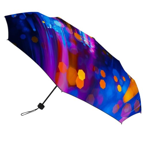 yanfind Umbrella Manual Natural Shiny Social Blurred Fractal Issues Digitally Fiber Row Abstract Chinese Windproof waterproof anti-ultraviolet protection golf umbrella