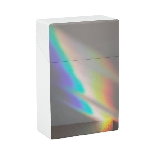 yanfind Cigarette Case Physical Still Scene Natural Rainbow Vibrant Contemplation Glowing Abstract Inspiration Hard Plastic Crushproof Cigarette Case