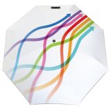 yanfind Umbrella Manual Almanac Explosion Growth Way Direction Data Rainbow Unity Athlete Merging Arrowhead Population Windproof waterproof anti-ultraviolet protection golf umbrella