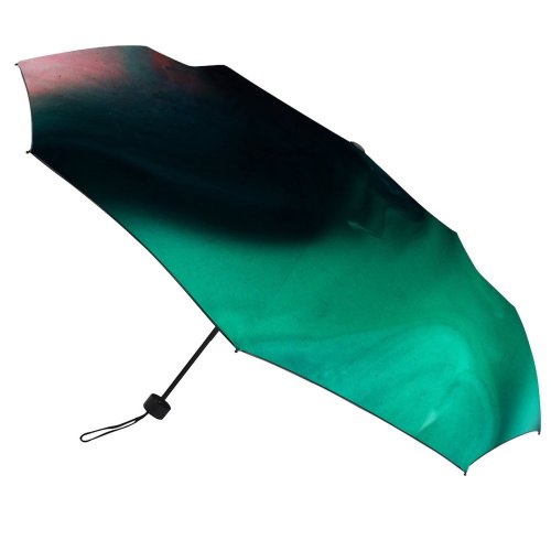 yanfind Umbrella Manual Santa Dye Liquid Mystery Surreal Monica Art Abstract Motion Fantasy California Windproof waterproof anti-ultraviolet protection golf umbrella