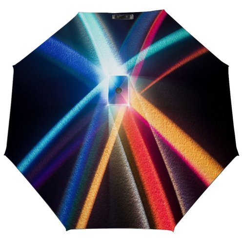 yanfind Umbrella Manual Glowing Studio Beam Experiment Phoropter Physics Directly Refraction Lighting Imagination Natural Windproof waterproof anti-ultraviolet protection golf umbrella