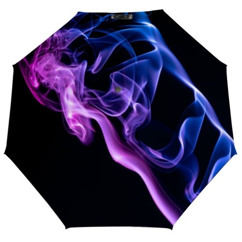 yanfind Umbrella Manual Sky Cigarette Liquid Issues Solution Smoking Art Electronic Abstract Safety Cheerful Motion Windproof waterproof anti-ultraviolet protection golf umbrella