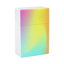 yanfind Cigarette Case Space Smooth Screen Mixing Hologram Vitality Blurred Empty Wireless Natural Portable Device Hard Plastic Crushproof Cigarette Case