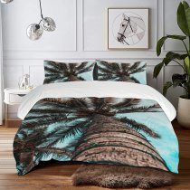 yanfind Bedding Set of 3 (1 Cover, 2 Bed Pillowcase Without Sheet)Bokeh Images Ocean Christmas HQ Wallpapers Plant Tree Free Palm Trip Duvet Cover personalization
