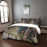 yanfind Bedding Set of 3 (1 Cover, 2 Bed Pillowcase Without Sheet)Hobbiton Images Door Gourd Flora Hobbit Pottery Potted Quaint Jar Grass Fantasy Duvet Cover personalization
