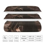 yanfind Bedding Set of 3 (1 Cover, 2 Bed Pillowcase Without Sheet)Cloak Images Fall Autumn Spain Wallpapers Horror Scary Piano Halloween Free Dark Duvet Cover personalization