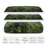 yanfind Bedding Set of 3 (1 Cover, 2 Bed Pillowcase Without Sheet)Fir Images Land Slowenia Grassland Public Grass Wallpapers Plant Meadow Outdoors Tree Duvet Cover personalization