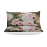 yanfind Bedding Set of 3 (1 Cover, 2 Bed Pillowcase Without Sheet)Geranium Images Rose Floral Flora Wallpapers Plant Garden Bloom Summer Pictures Cherry Duvet Cover personalization