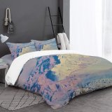yanfind Bedding Set of 3 (1 Cover, 2 Bed Pillowcase Without Sheet)Images Landscape Aerial Snow Wallpapers Outdoors Scenery Tahran Art Pictures İran Duvet Cover personalization