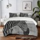 yanfind Bedding Set of 3 (1 Cover, 2 Bed Pillowcase Without Sheet)Creative Images Wildlife Wallpapers Grey Commons Zebra Pictures Duvet Cover personalization