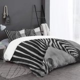 yanfind Bedding Set of 3 (1 Cover, 2 Bed Pillowcase Without Sheet)Creative Images Wildlife Wallpapers Grey Commons Zebra Pictures Duvet Cover personalization