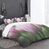 yanfind Bedding Set of 3 (1 Cover, 2 Bed Pillowcase Without Sheet)Bokeh Images Space Rose Wallpapers Plant Tulip Beauty Bloom Natural Warm Duvet Cover personalization