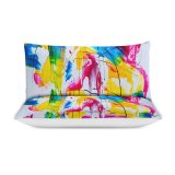 yanfind Bedding Set of 3 (1 Cover, 2 Bed Pillowcase Without Sheet)Images Acrylic HQ Texture Expressionism Wallpapers Canvas Stock Free Art Vibrant Duvet Cover personalization