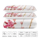 yanfind Bedding Set of 3 (1 Cover, 2 Bed Pillowcase Without Sheet)Geranium Images Bouquet Petal Flowers Wallpapers Plant Pollen Free Summer Pictures Flower Duvet Cover personalization