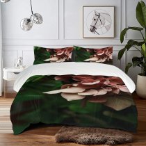 yanfind Bedding Set of 3 (1 Cover, 2 Bed Pillowcase Without Sheet)Geranium Petals Images Rose Floral Petal Acanthaceae Flowers Wallpapers Plant Garden Summer Duvet Cover personalization