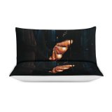 yanfind Bedding Set of 3 (1 Cover, 2 Bed Pillowcase Without Sheet)Images Night Public Pub Notre Dame Christianity. Dame Prayer Candle De Duvet Cover personalization
