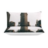 yanfind Bedding Set of 3 (1 Cover, 2 Bed Pillowcase Without Sheet)City Images Clock Building Metropolis Wallpapers Architecture Tarmac Urban Free States York Duvet Cover personalization