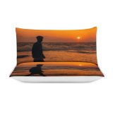 yanfind Bedding Set of 3 (1 Cover, 2 Bed Pillowcase Without Sheet)Images Ocean India Sky Wallpapers Dusk Sea Beach Outdoors Kovalam Free Duvet Cover personalization