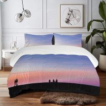 yanfind Bedding Set of 3 (1 Cover, 2 Bed Pillowcase Without Sheet)Images Ocean Landscape Sky Wallpapers Sea Outdoors Stock Free Pictures Horizon Duvet Cover personalization