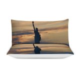 yanfind Bedding Set of 3 (1 Cover, 2 Bed Pillowcase Without Sheet)Images Public Wallpapers Outdoors States York Monument Sunlight Art Pictures Liberty Duvet Cover personalization