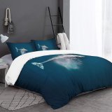 yanfind Bedding Set of 3 (1 Cover, 2 Bed Pillowcase Without Sheet)Images Ocean HQ California Public Aerial Sea Wallpapers Humpback Pictures Duvet Cover personalization