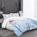 yanfind Bedding Set of 3 (1 Cover, 2 Bed Pillowcase Without Sheet)Geranium Images Bud Christmas Floral HQ Petal Wallpapers Plant Tree Stock Duvet Cover personalization