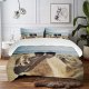 yanfind Bedding Set of 3 (1 Cover, 2 Bed Pillowcase Without Sheet)Images Monica Ocean Wallpapers Sea Santa Beach Travel Sunnies States Summer Pictures Duvet Cover personalization