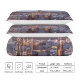 yanfind Bedding Set of 3 (1 Cover, 2 Bed Pillowcase Without Sheet)City Images Building Sagrada Landscape Familia Aerial Metropolis Wallpapers Barcelona Architecture Gaudi Duvet Cover personalization