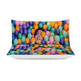 yanfind Bedding Set of 3 (1 Cover, 2 Bed Pillowcase Without Sheet)Images Minimal Globes Landscape Wallpapers Colourfull Artist Free Ball Pictures Conceptual Ballpit Duvet Cover personalization