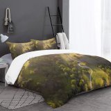 yanfind Bedding Set of 3 (1 Cover, 2 Bed Pillowcase Without Sheet)Images Land Landscape Aerial Wallpapers Plant Outdoors Tree Scenery Stock Free Art Duvet Cover personalization