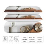 yanfind Bedding Set of 3 (1 Cover, 2 Bed Pillowcase Without Sheet)Images Myers Flora HQ Pottery Potted Coffee Jar Wallpapers Vase Plant Decor Duvet Cover personalization