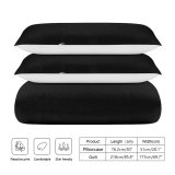 yanfind Bedding Set of 3 (1 Cover, 2 Bed Pillowcase Without Sheet)Images Night Contrast Stage Wallpapers Outdoors Dark Pictures Street Solitude Creative Alone Duvet Cover personalization