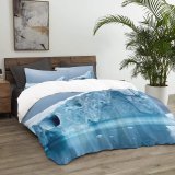 yanfind Bedding Set of 3 (1 Cover, 2 Bed Pillowcase Without Sheet)Images Landscape Snow Wallpapers Sea Outdoors Greenland Pictures Creative Duvet Cover personalization