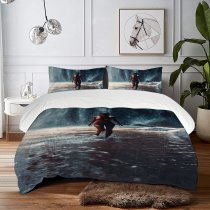yanfind Bedding Set of 3 (1 Cover, 2 Bed Pillowcase Without Sheet)Images Ocean Kolder River Sam Wallpapers Sea Skin Tropical Outdoors Duvet Cover personalization