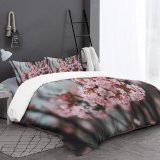 yanfind Bedding Set of 3 (1 Cover, 2 Bed Pillowcase Without Sheet)Bokeh Images Flush Colorful Flora Grass Wallpapers Plant Garden Free Forest Duvet Cover personalization