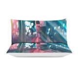 yanfind Bedding Set of 3 (1 Cover, 2 Bed Pillowcase Without Sheet)Images Modeling Mood Instrument Wallpapers Helmet Hardhat Neon Musical Duvet Cover personalization