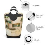 YANFIND Plants Speaker Appliance Design Decor Books Stereo Home S Houseplants Indoor Picture Storage Organizer Foldable Bucket Washing Bin Dirty Clothes Bag For Home Bathroom Bedroom Dorm