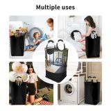 YANFIND Plants Fireplace Family Pillows Trading Design Lamp Home Hidden Window Potted Balcony Storage Organizer Foldable Bucket Washing Bin Dirty Clothes Bag For Home Bathroom Bedroom Dorm
