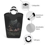 YANFIND Plants Rural Forest Home Scenery Landscape Daylight Mountains Daytime Rainforest Wooden Sight Storage Organizer Foldable Bucket Washing Bin Dirty Clothes Bag For Home Bathroom Bedroom Dorm