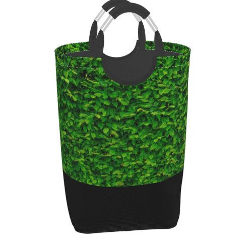 YANFIND Plants Park Greenery Bush Growth Outdoor Garden Outdoors Leaves Wall Storage Organizer Foldable Bucket Washing Bin Dirty Clothes Bag For Home Bathroom Bedroom Dorm