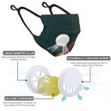 YANFIND Breathing valve mask with filters Agriculture Bright Buds California Close Up Color Country Countryside Dawn Daylight Desert Dust Washable Reusable Filter and Reusable