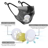 YANFIND Breathing valve mask with filters Aerial Shot Agriculture Bird's View Desert Djimavicpro Drone From Above Home Dust Washable Reusable Filter and Reusable