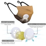 YANFIND Breathing valve mask with filters Aesthetics Bokeh Close Up Decor Decoration Delicate Depth Of Field Flowers Dust Washable Reusable Filter and Reusable