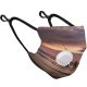 YANFIND Breathing valve mask with filters Africa Animal Black And White Equine Herbivore Mammal Park Pattern Portrait Reserve Dust Washable Reusable Filter and Reusable