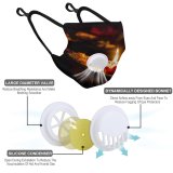 YANFIND Breathing valve mask with filters African Penguins Animal Photography Animals Antarctic Antarctica Black And White Cute Daylight Dust Washable Reusable Filter and Reusable