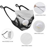 YANFIND Breathing valve mask with filters Aerial Shot Arigam Bay Beach Boats Coast Daylight Drone High Angle Island Dust Washable Reusable Filter and Reusable
