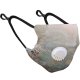 YANFIND Breathing valve mask with filters Antenna Beautiful Blue Butterfly Delicate Insect Invertebrate Lepidoptera Little Moth Soil Dust Washable Reusable Filter and Reusable