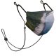 YANFIND Mask with Filter Element Aerial Shot View Bay Beach Beautiful Beauty Big Blue Cliff Coast Coastline Dust Washable Reusable Filter and Reusable