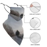 Yanfind Ear Loops Balaclava Winter Snow Landscape UV Protection Face Bandanas Scarf for Women Men Motorcycle
